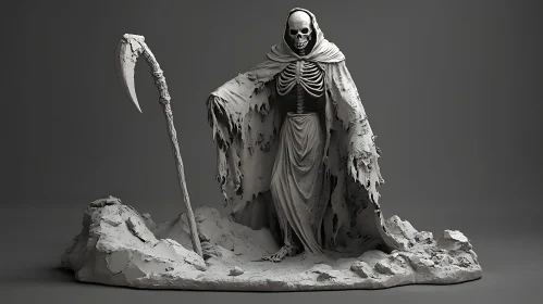 Spectral Reaper in Stone