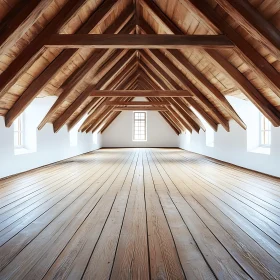 Cozy Attic Space with Natural Light