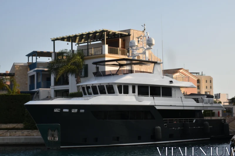 PHOTO Opulent Yacht in Cyprus Harbor