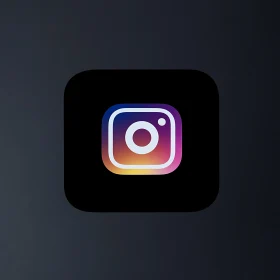 Modern App Logo with Soft Illumination