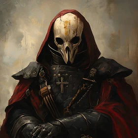 Dark Armor and Skull Mask