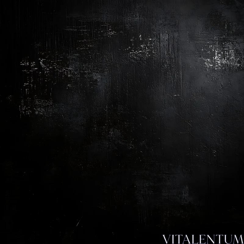 AI ART Mysterious Dark Textural Artwork