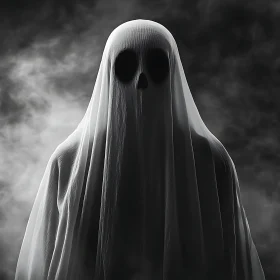 Monochrome Spectre: Ghostly Image