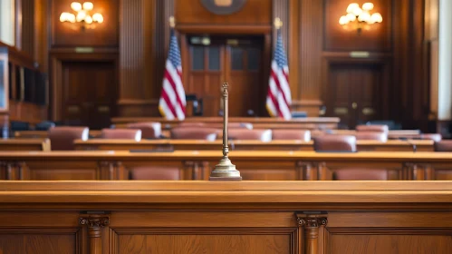 Classic American Courthouse Interior