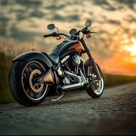 Sunset Ride: A Motorcycle Journey
