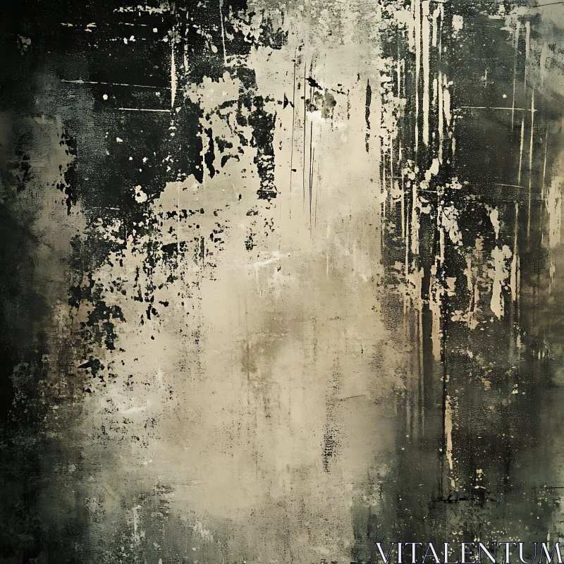 Aged Texture Abstract Art Painting AI Image