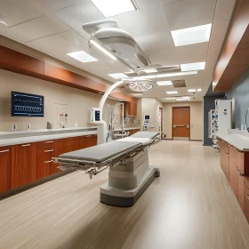 Surgical Room with Advanced Medical Equipment