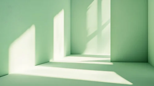Green Room: A Study in Light and Form