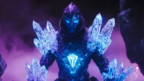 Crystalline Guardian Figure