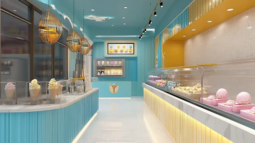 Sweet Escape: Ice Cream Parlor Design