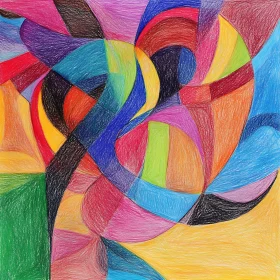 Vivid Abstract Design