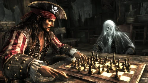 Chess Duel: Pirate vs Ghost