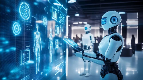AI Robot and Digital Interface