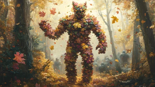 Autumnal Forest Guardian