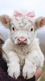 Charming Calf with Bow