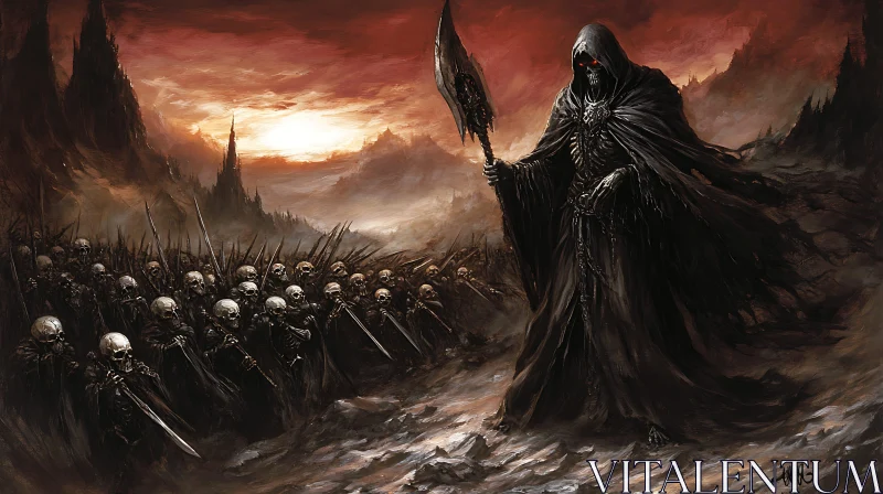 Skeletal Army of the Grim Reaper