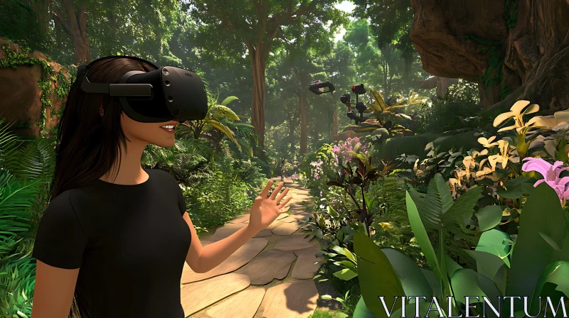 VR Immersion in a Virtual Jungle