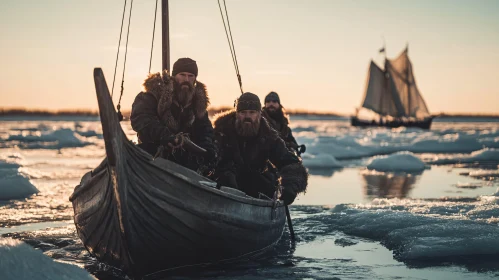 Viking Boat Trip in Winter