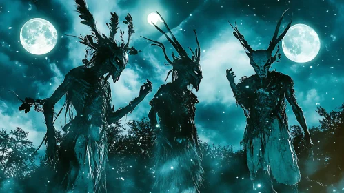 Night Watchers of the Woods