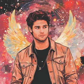Stylized Angel Portrait