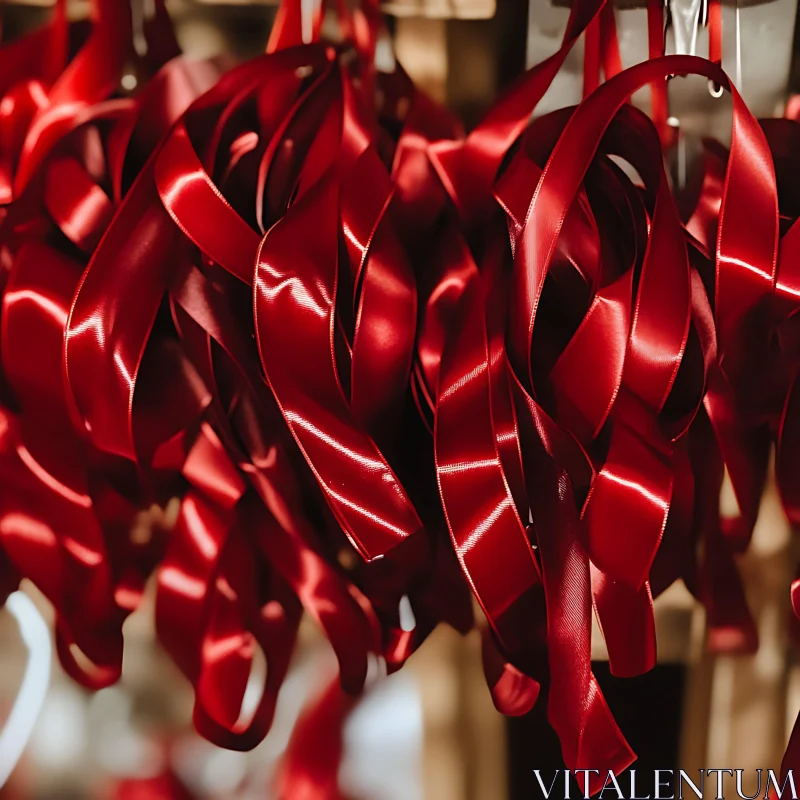 Scarlet Ribbons Hanging