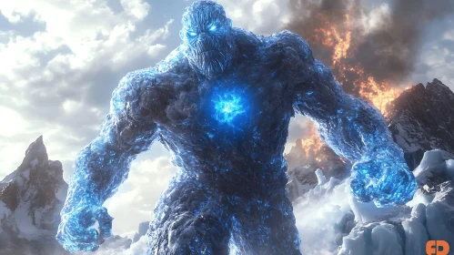 Frozen Behemoth: An Ice Monster's Reign