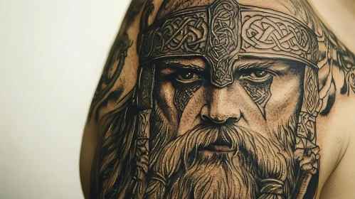 Intricate Viking Tattoo Design