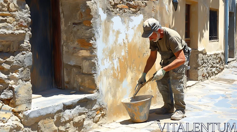Artisan at Work: Preserving Architectural Heritage
