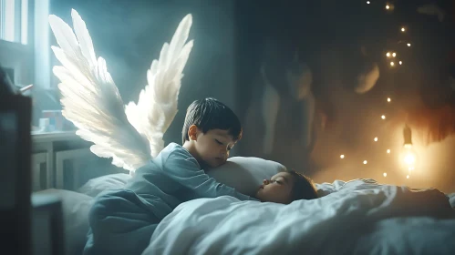 Serene Slumber of Angelic Children
