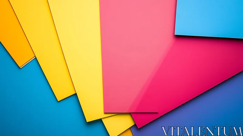 Modern Color Blocks Composition