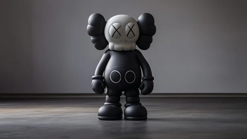 Grey Scale Modern Toy Art