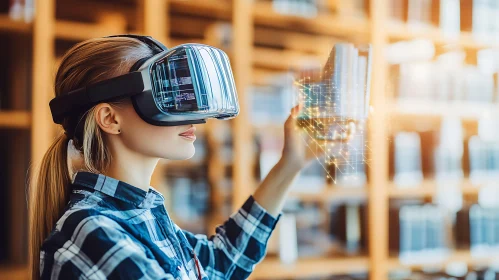 Virtual Reality Library Experience