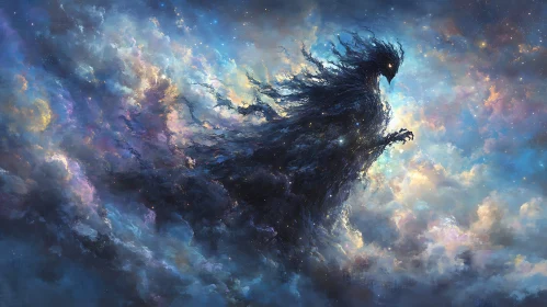 Nebula Entity in the Cosmic Sky