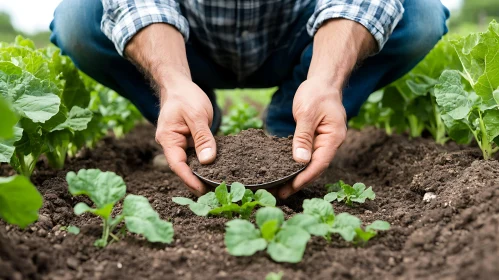 Cultivating Life: Man's Hands and the Soil