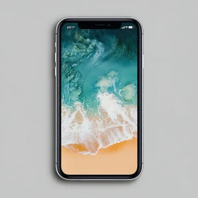 Mobile Phone Beach Wallpaper