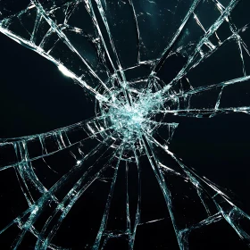 Fractured Glass Web