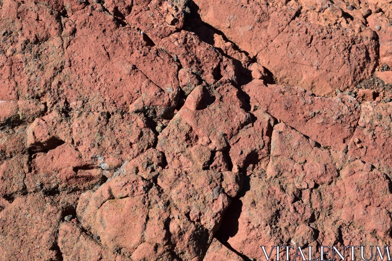 PHOTO Detailed View of Natural Rock Formations