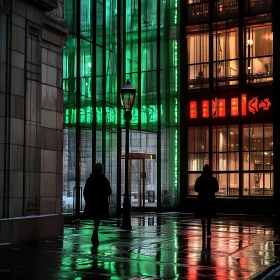City Reflections at Night