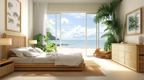 Beachfront Bedroom Interior Design