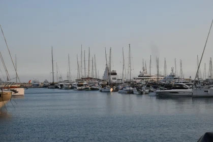 Tranquil Evening at Limassol Harbor