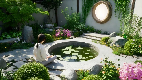 Peaceful Pond Meditation