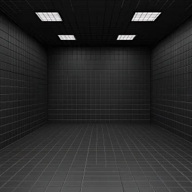 Abstract Tiled Room