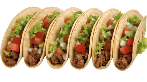 Freshly Prepared Beef Tacos