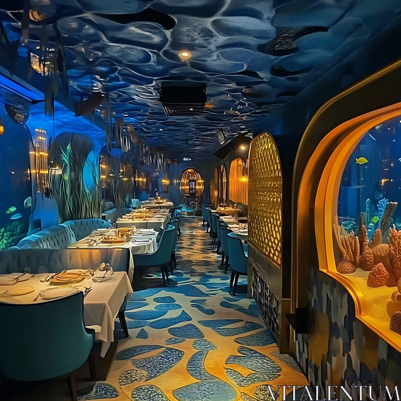 AI ART Oceanic Dining Experience