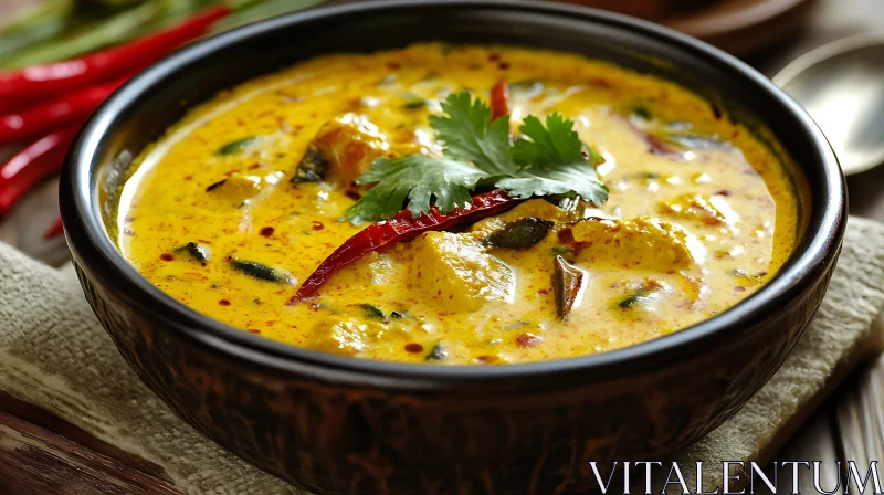 Spicy Curry Dish AI Image