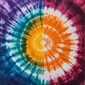 Psychedelic Tie-Dye Art