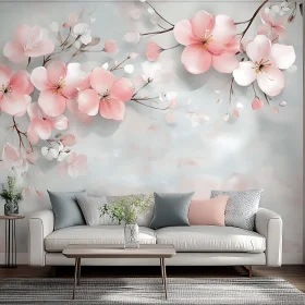 Pink Blossom Interior Design Serenity