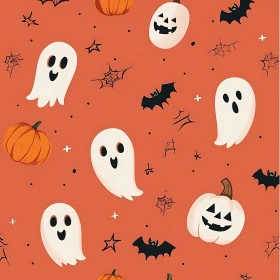 Festive Halloween Themed Background Design