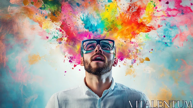 AI ART Colorful Mind