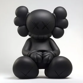 Black Modern Toy Art